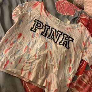 Pink Patriotic Crop Top
